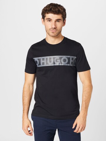 HUGO Red Shirt 'Dinotto' in Black: front