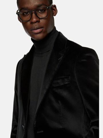 Boggi Milano Regular fit Colbert in Zwart