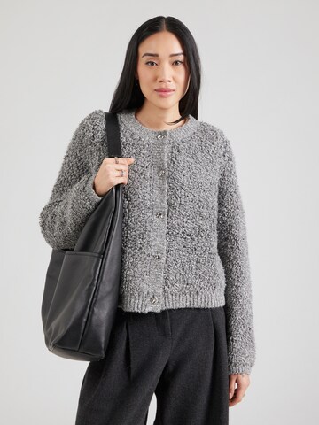 Cardigan COMMA en gris : devant