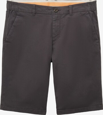 Regular Pantalon chino TOM TAILOR en gris : devant