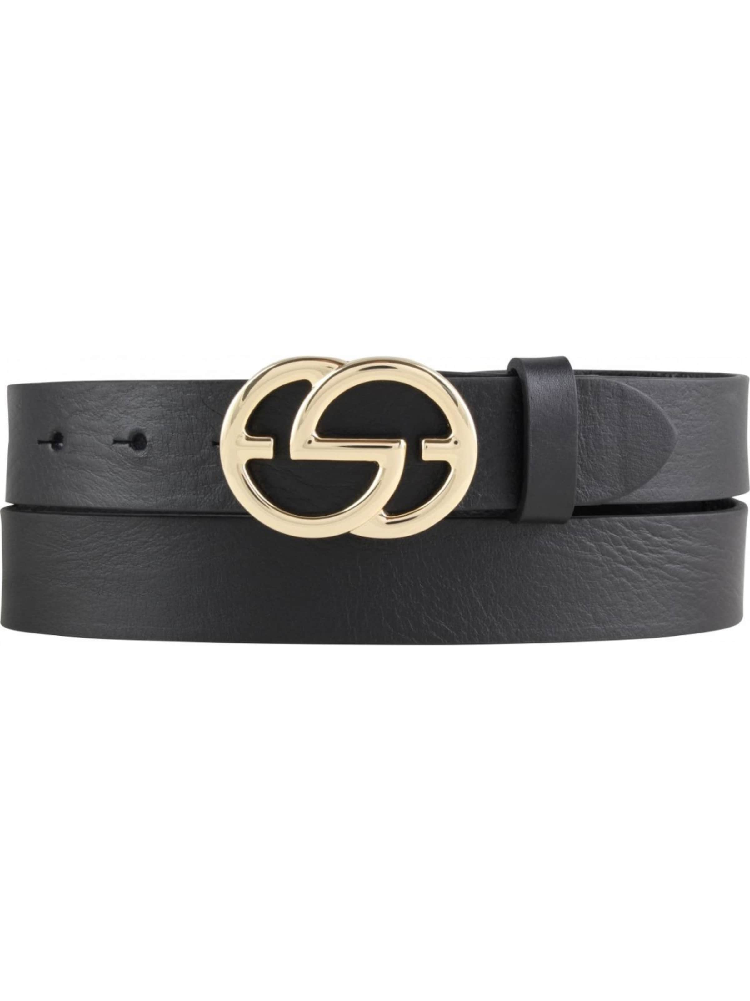 BELTINGER Belt 'Tarantoi' in Black: front
