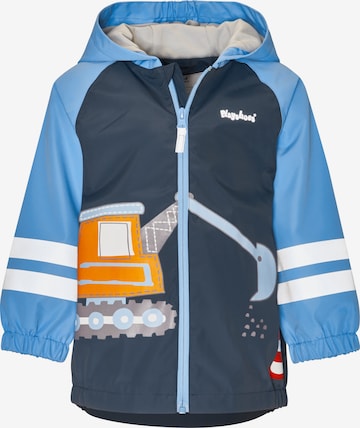 Veste fonctionnelle 'BAUSTELLE' PLAYSHOES en bleu : devant