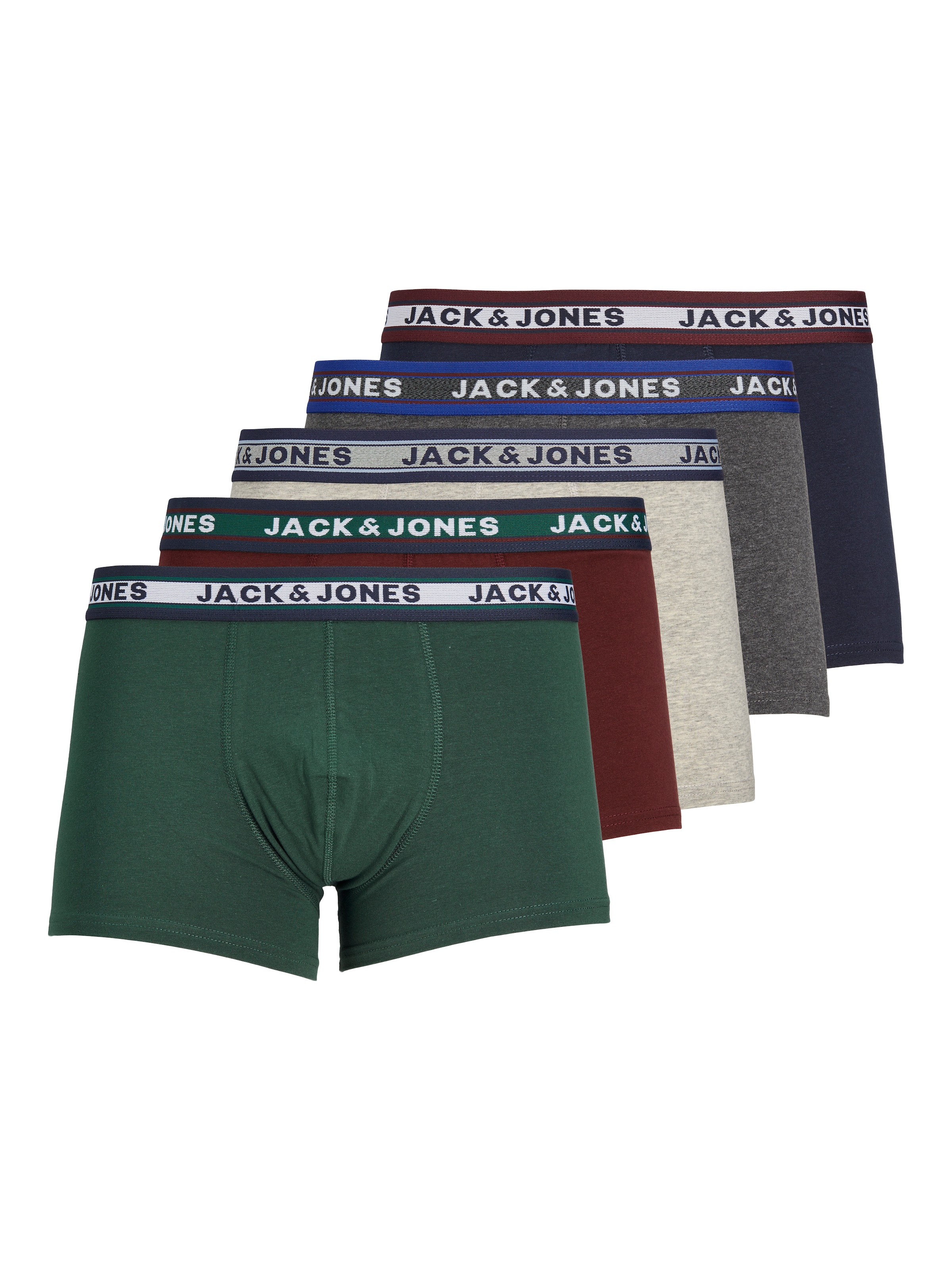 JACK & JONES Шорты Боксеры 'Jacoliver' в Смешанный: спереди