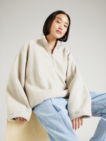 WEEKDAY Sweater 'Cora' in Beige: front