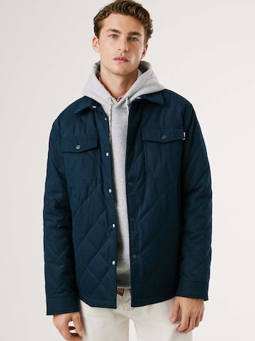Pepe Jeans Übergangsjacke in Blau: Vorderseite