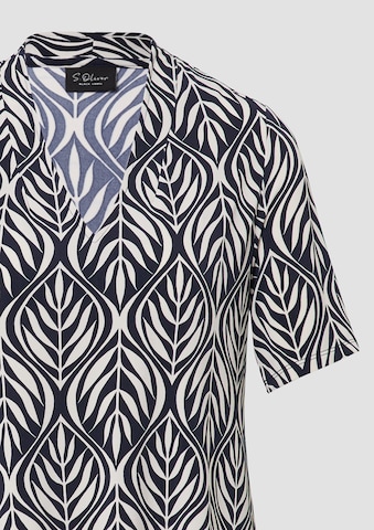 s.Oliver BLACK LABEL Jurk in Blauw