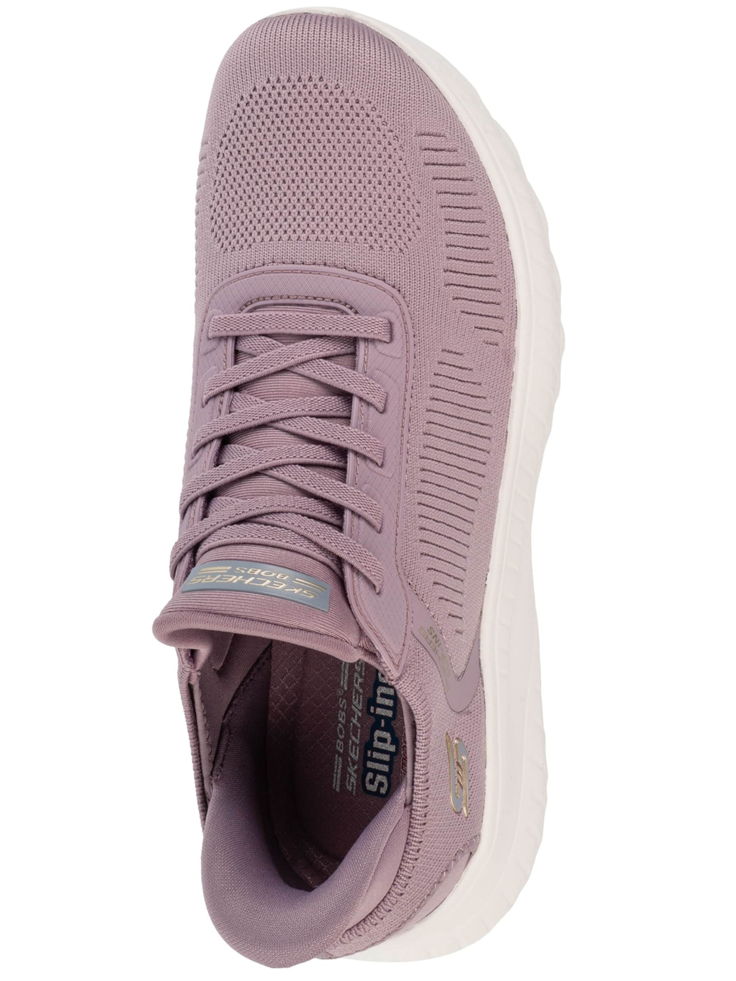 Baskets basses 'Slip-Ins: BOBS Sport Squad Chaos - Current Muse' SKECHERS en violet