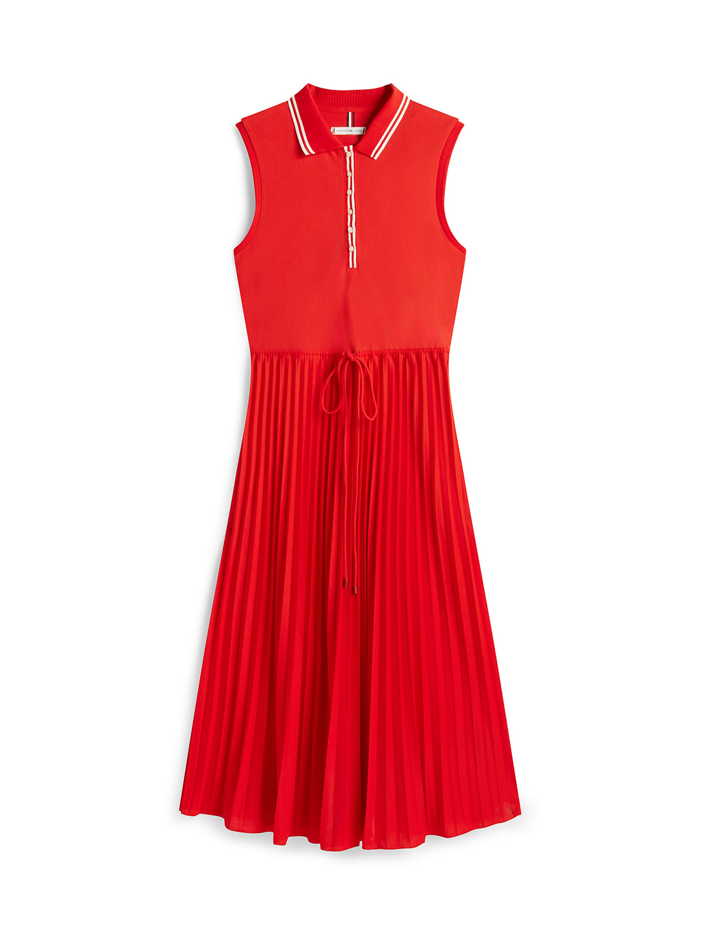 TOMMY HILFIGER Jurk '1985' in de kleur Rood, Productweergave