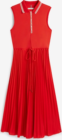 Robe '1985' TOMMY HILFIGER en rouge : devant
