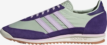 ADIDAS ORIGINALS Platform trainers 'SL 72' in Green: front
