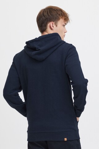 BLEND Zip-Up Hoodie in Blue