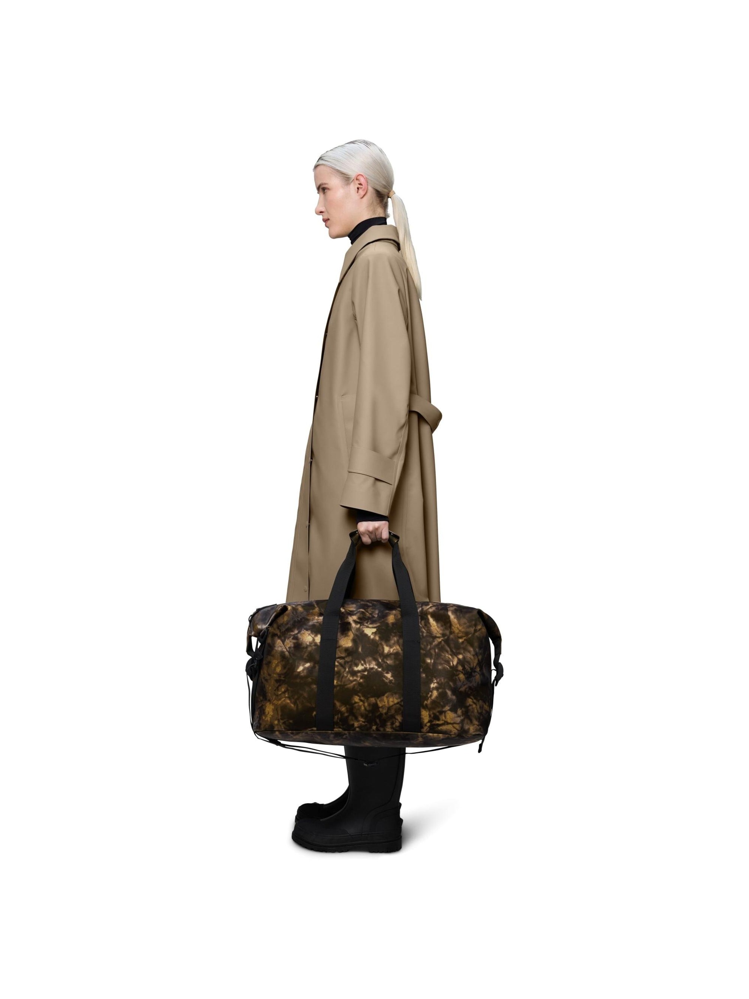 RAINS Travel Bag 'Hilo' in Brown