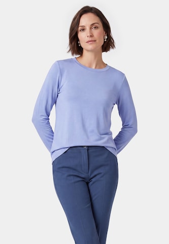 T-shirt Usha en bleu : devant