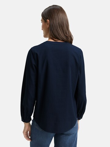 TOM TAILOR Blouse in Blauw