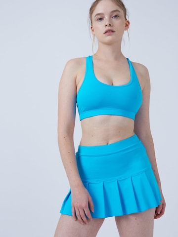 SPORTKIND - Falda deportiva 'Pleated Skirt' en azul: frente