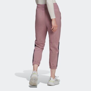 Effilé Pantalon de sport 'Tiro' ADIDAS SPORTSWEAR en violet