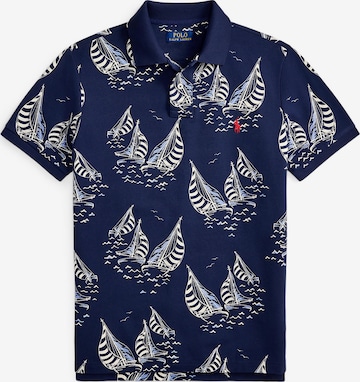 T-Shirt Polo Ralph Lauren en bleu : devant