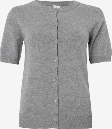 Cardigan 'PCNORA' PIECES en gris : devant