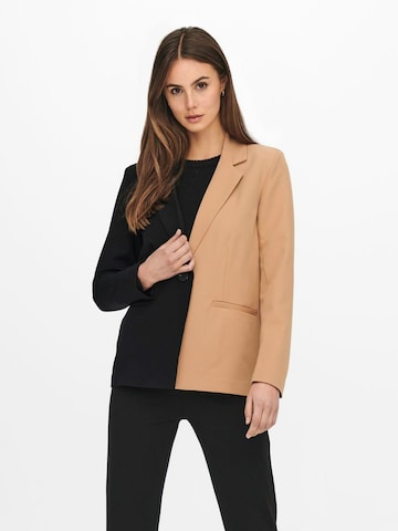 JDY Blazer 'CHEETAH' in Brown: front