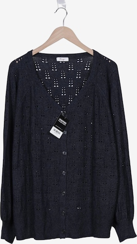 SHEEGO Strickjacke 6XL in Blau: Vorderseite