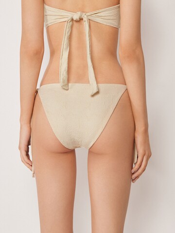 CALZEDONIA Bikini Bottoms 'Wild Jungle' in Beige