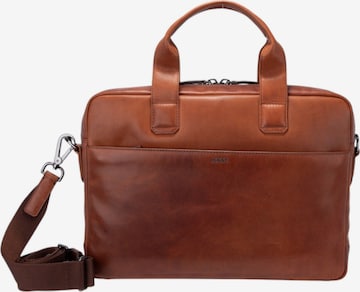 Borsa portadocumenti 'Cerratano Pandion' di JOOP! in marrone: frontale