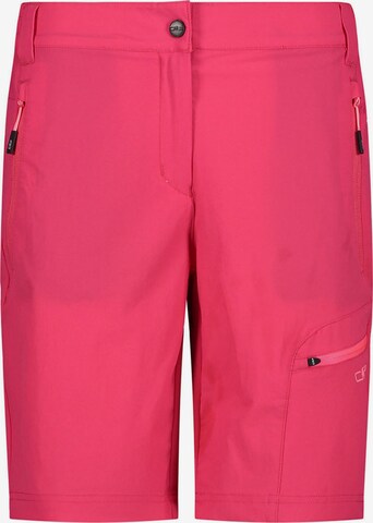 CMP Slimfit Outdoorhose 'Bermuda' in Lila: predná strana