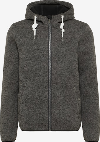 Veste en polaire ICEBOUND en gris : devant