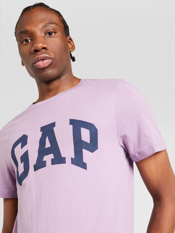 GAP Regular Fit T-Shirt in Lila