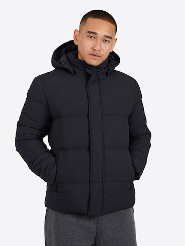 Veste mi-saison BRAVE SOUL en noir : devant
