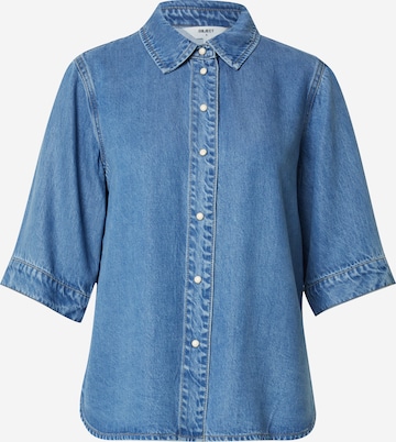 Chemisier 'Frame' OBJECT en bleu : devant