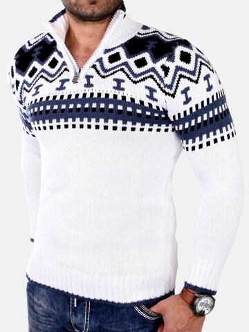 Reslad Sweater 'RS3110' in White: front