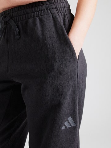 ADIDAS SPORTSWEAR - Regular Calças de desporto 'ALL SZN' em preto