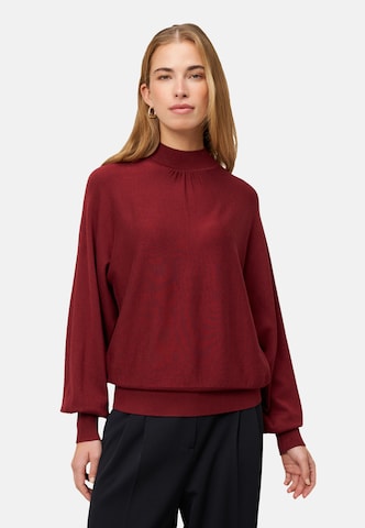 Pullover di zero in rosso: frontale
