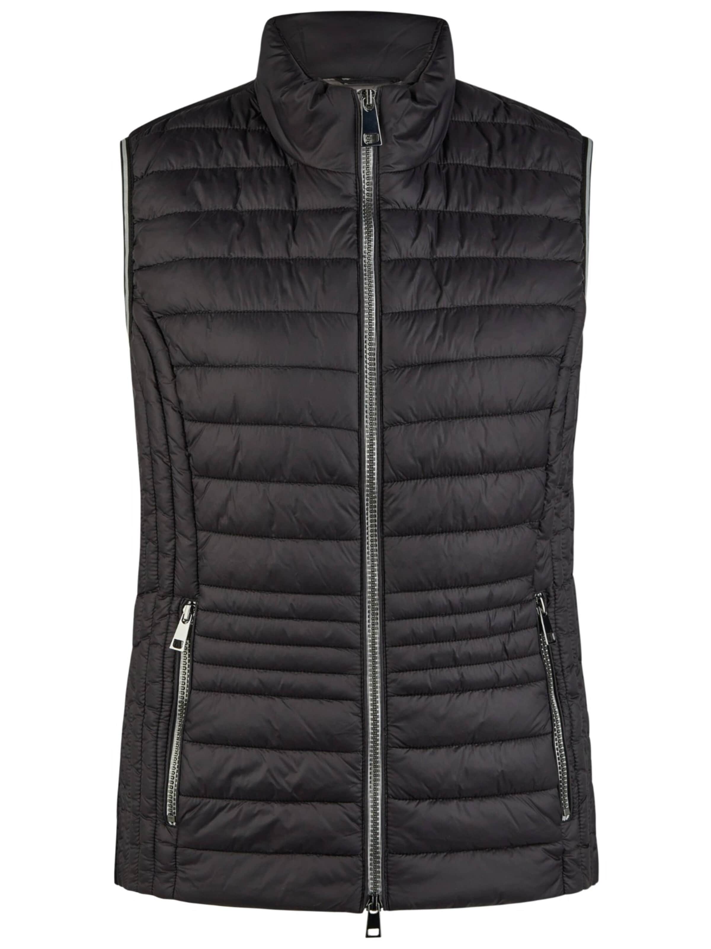 Barbara Lebek Vest in Black: front