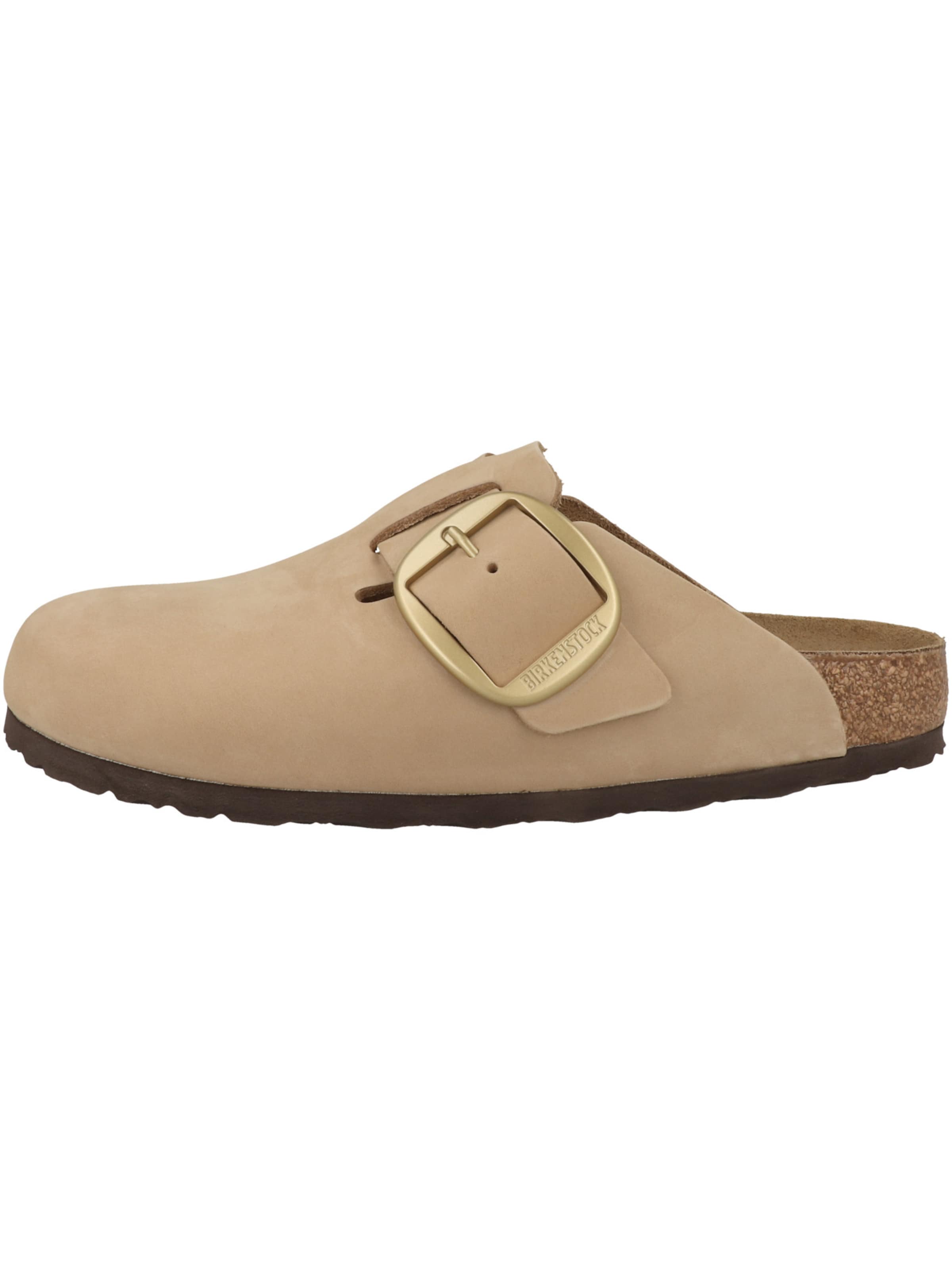 BIRKENSTOCK Пантолеты 'Boston' в Бежевый