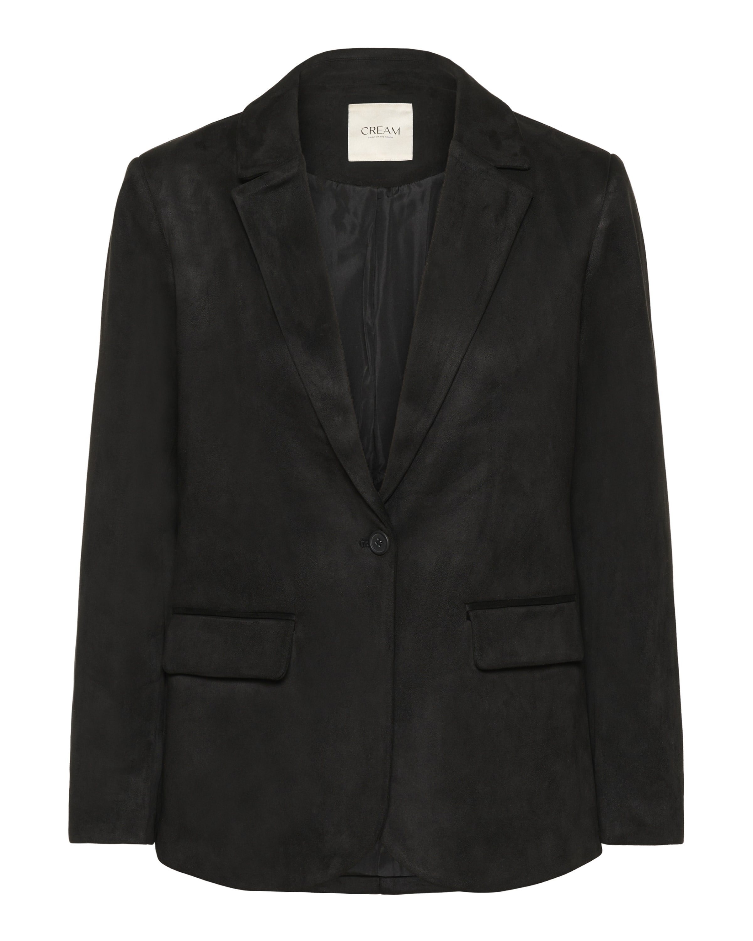 Cream Blazer 'CRCanna' i sort: forside