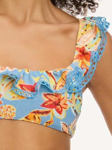 Bustino Bikini 'Rose' di Shiwi in blu