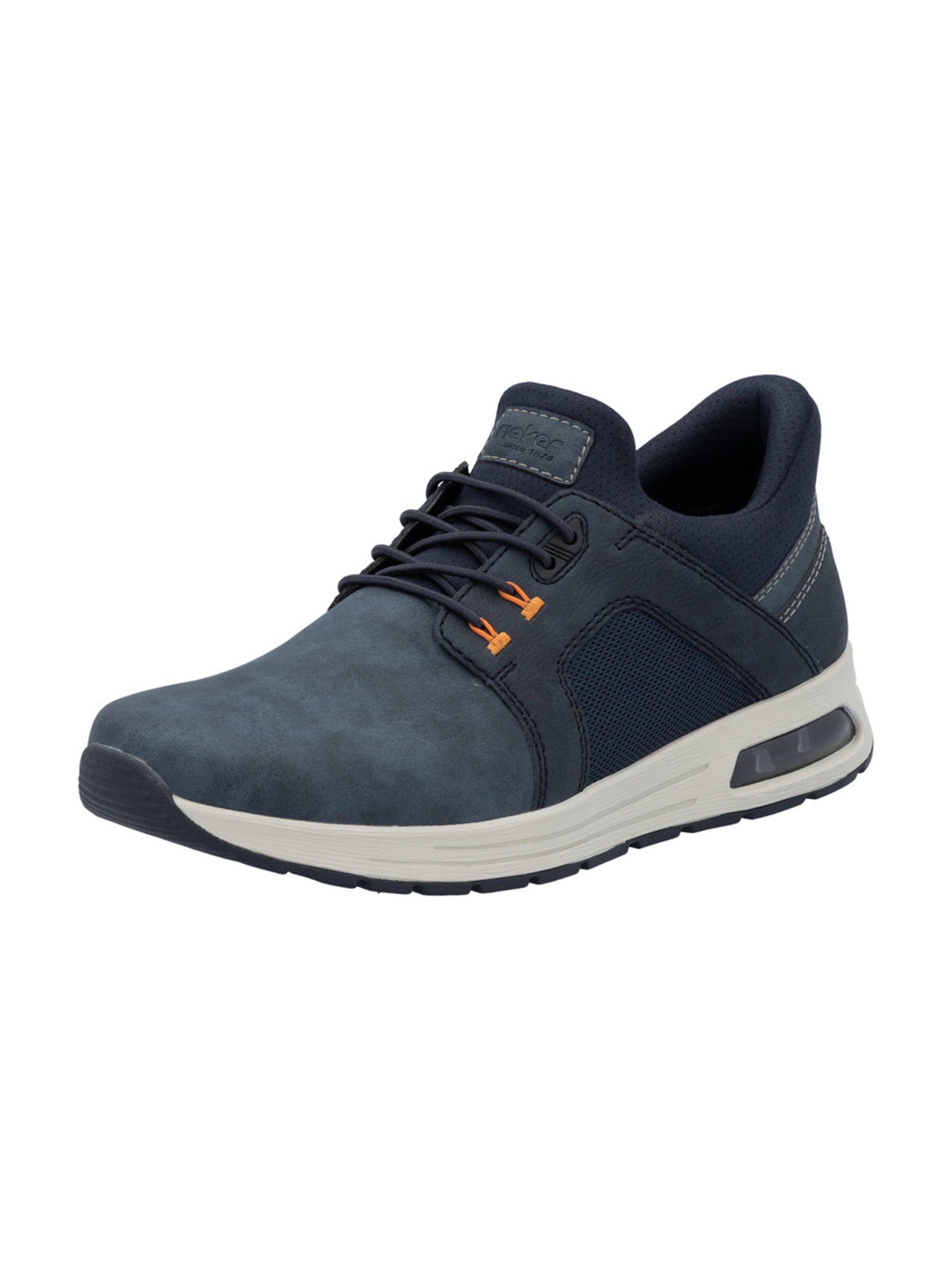 Sneaker bassa di Rieker in blu: frontale