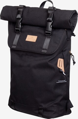 Doughnut Rucksack 'Christopher' in Schwarz