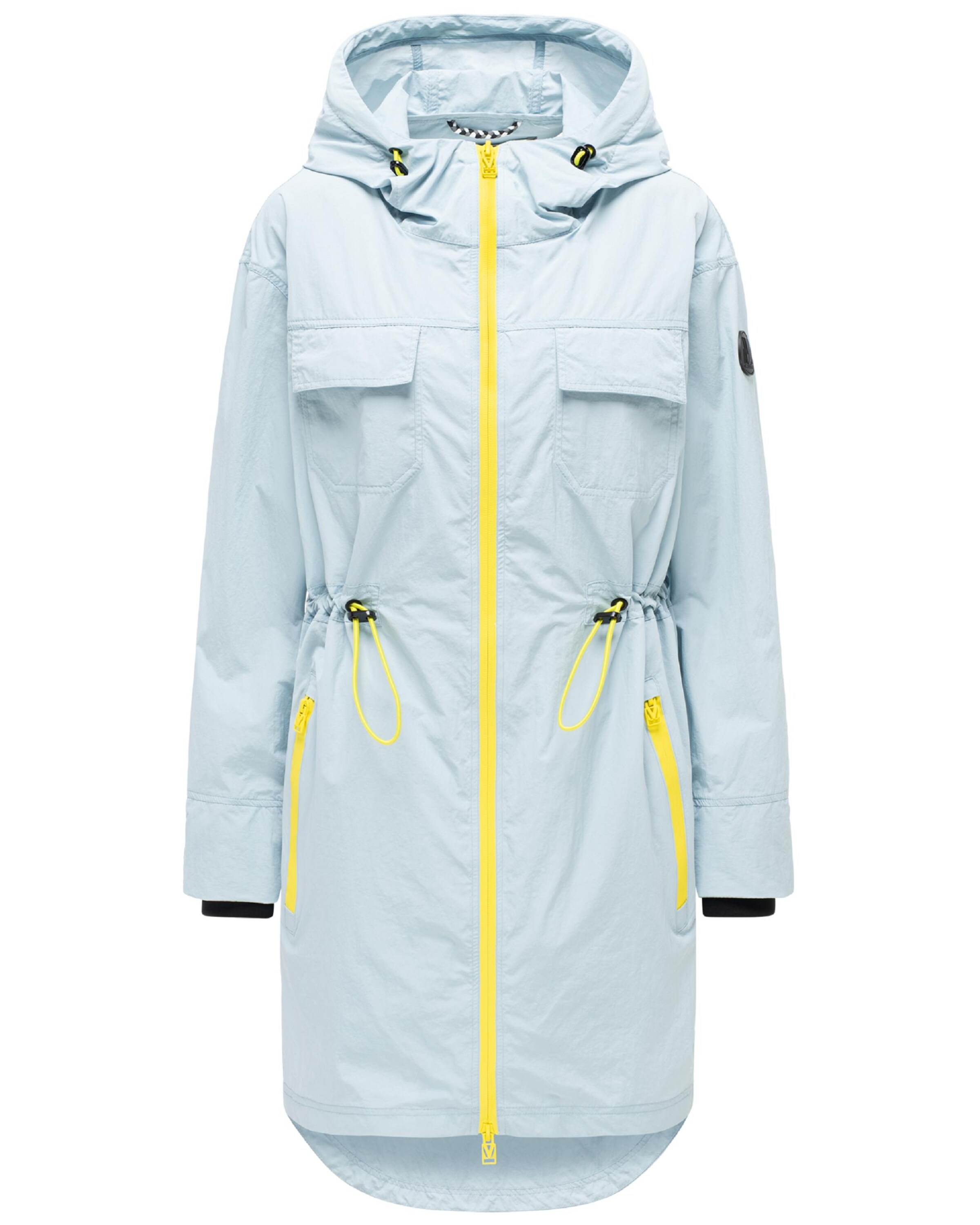 MARIKOO Tussenparka 'Trüffelbonbon 16' in Blauw: voorkant