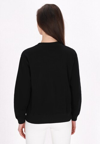 usha BLUE LABEL Sweatshirt in Zwart