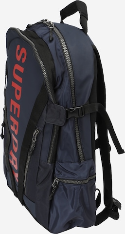 Superdry Backpack 'Mountain Tarp' in Blue: front