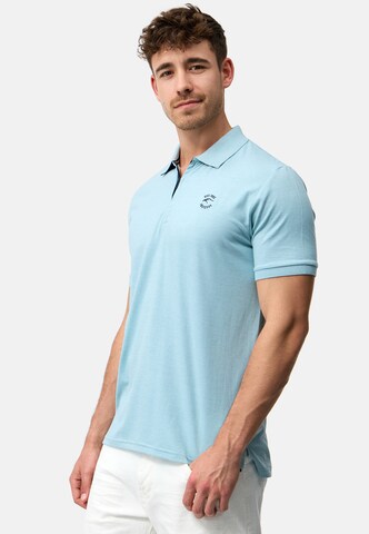INDICODE JEANS Shirt ' Yonah' in Blauw