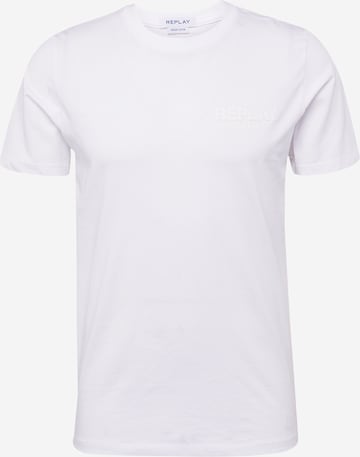 REPLAY T-Shirt in Weiß: predná strana