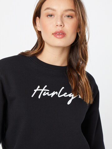 Hurley - Sweatshirt de desporto em preto