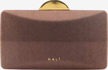 NALì Clutch in Bruin: voorkant