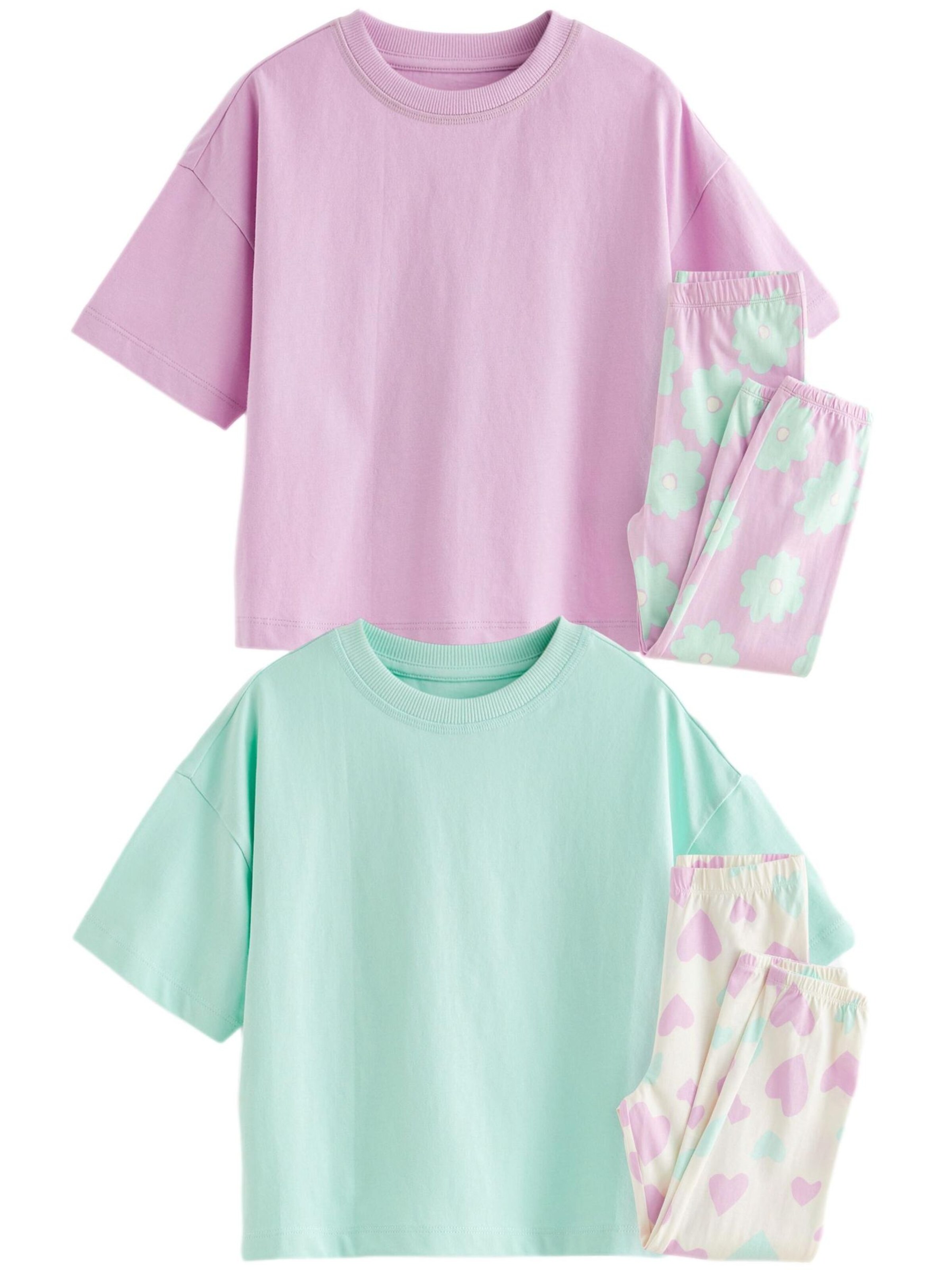 Next Pyžamo - Zelená: predná strana