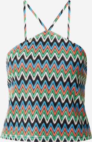 Warehouse Knitted top in Mixed colours: front