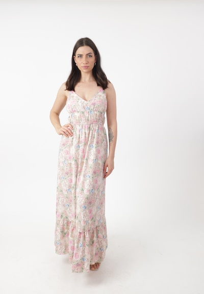 Abito Elara di colore blu reale / rosa / rosa pastello / bianco, Visualizzazione prodotti